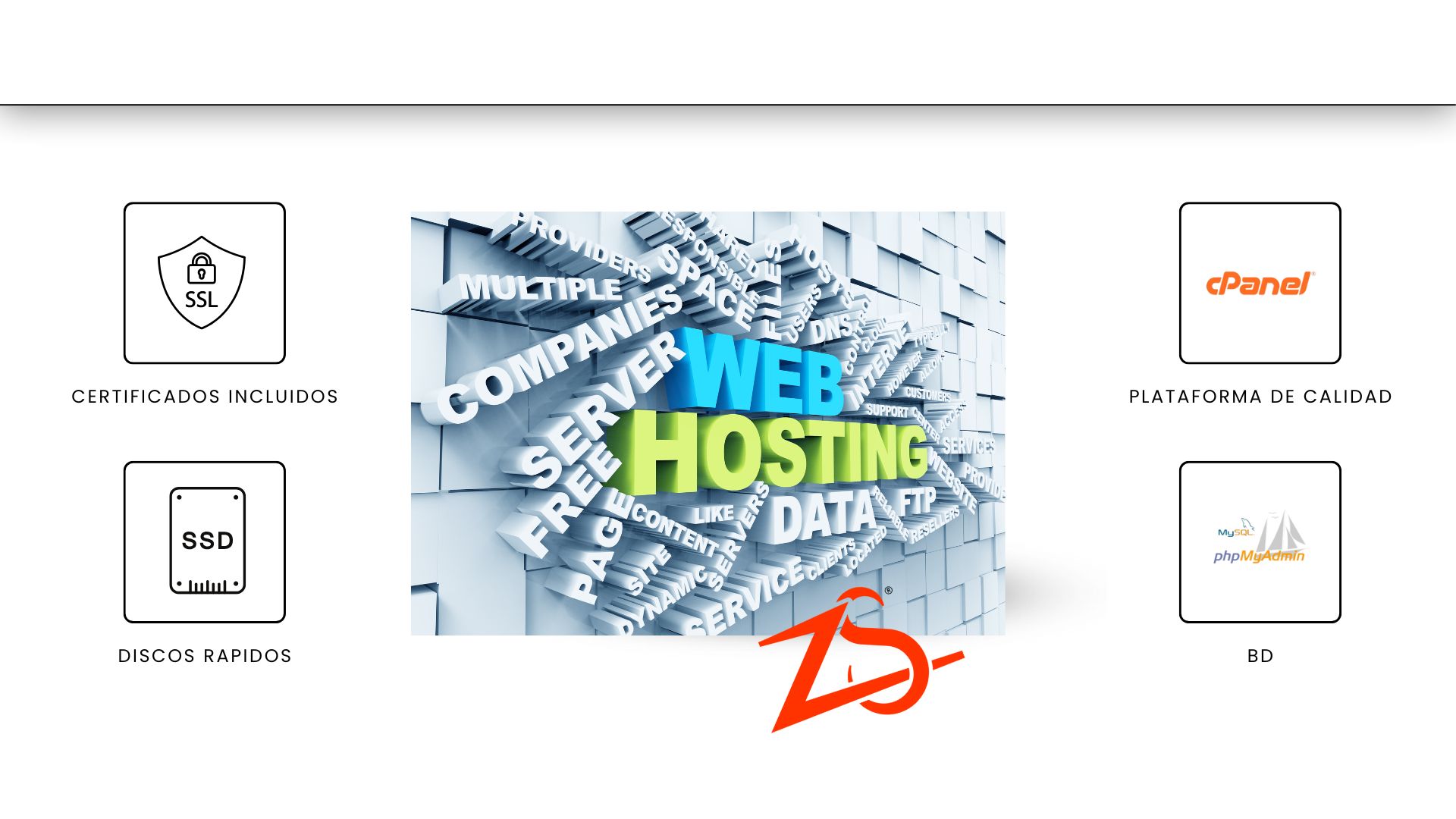 Plan reseller de hosting con CPanel SSD 10
